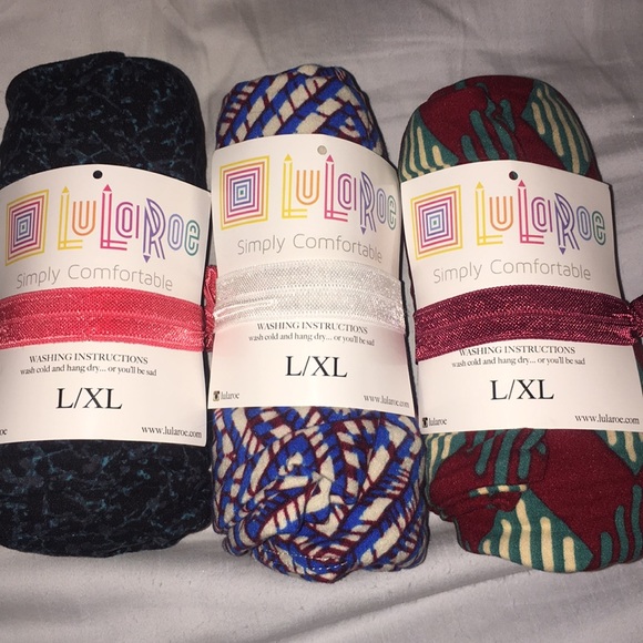 LuLaRoe L/XL Kids Leggings (Bundle) - Picture 1 of 5